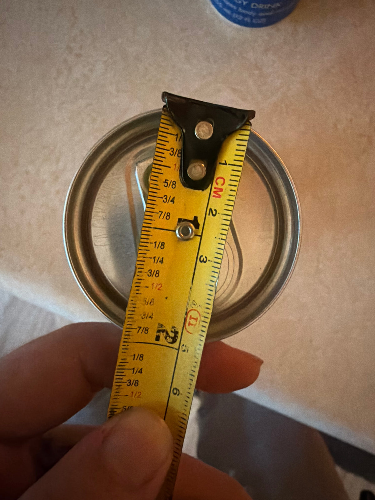 Fridge can tray