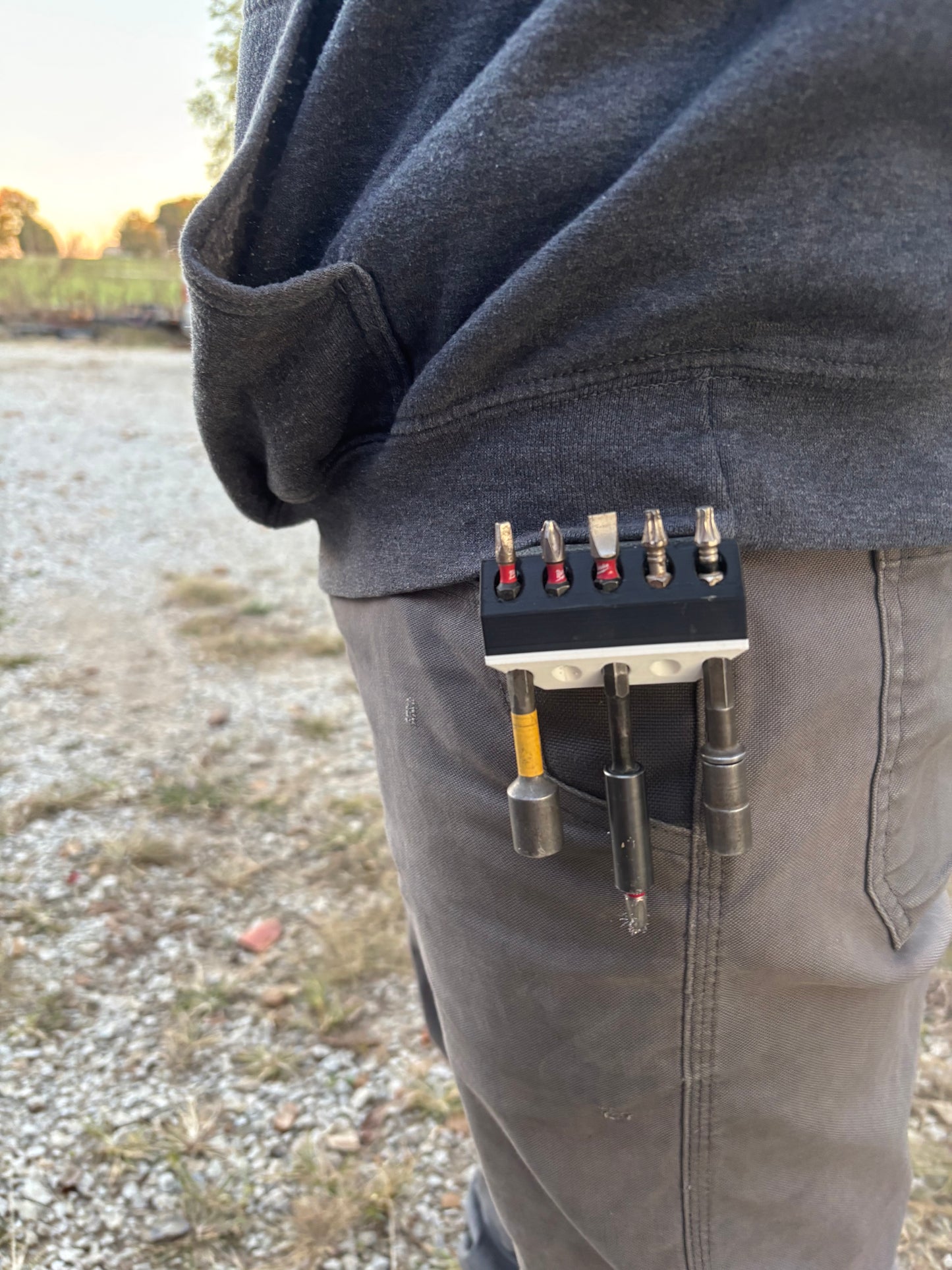 Pocket bit holder