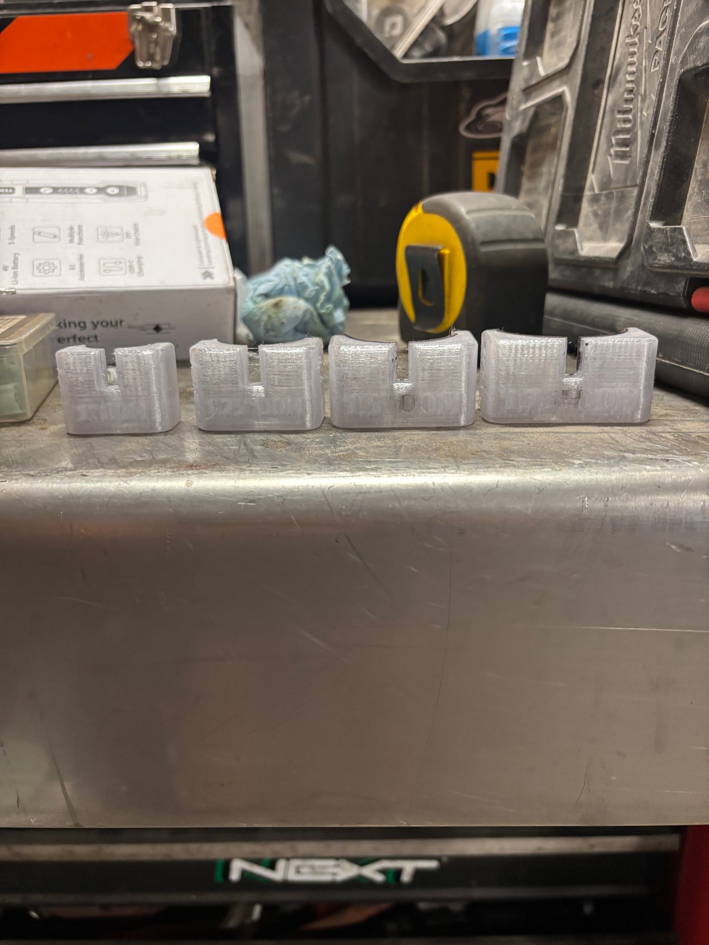 DOM tubing marking jig
