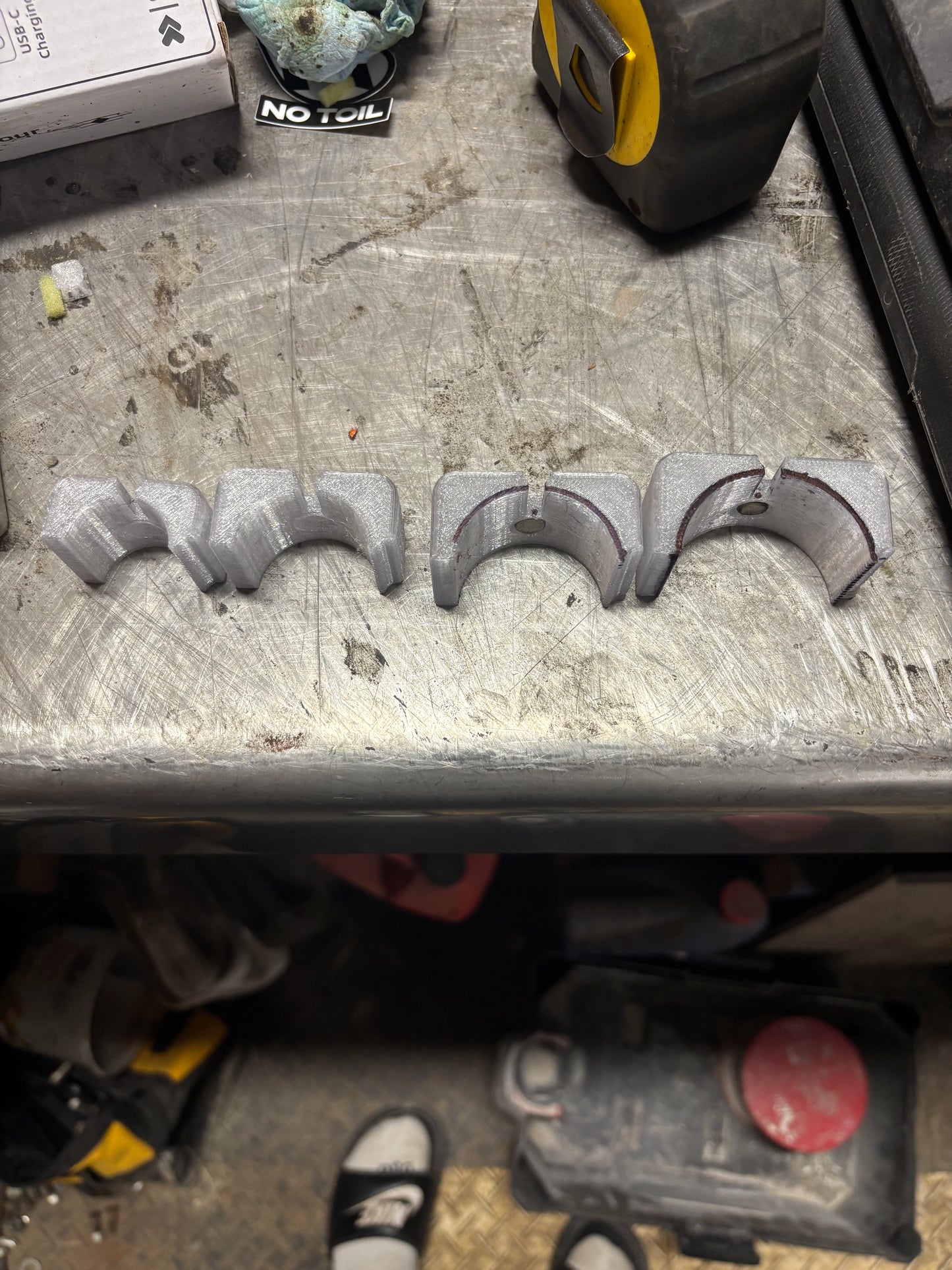 DOM tubing marking jig