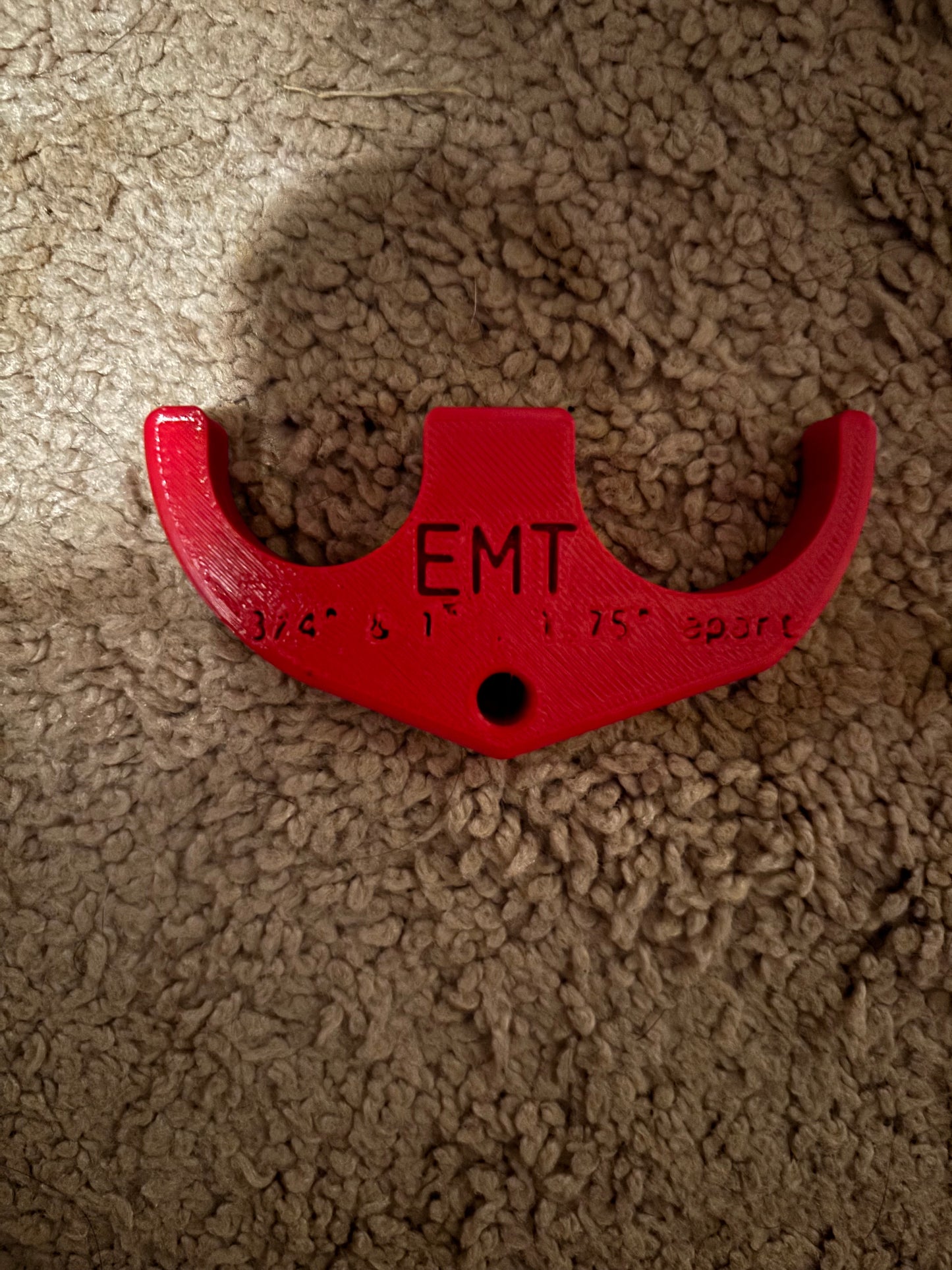 1" EMT and 3/4" EMT