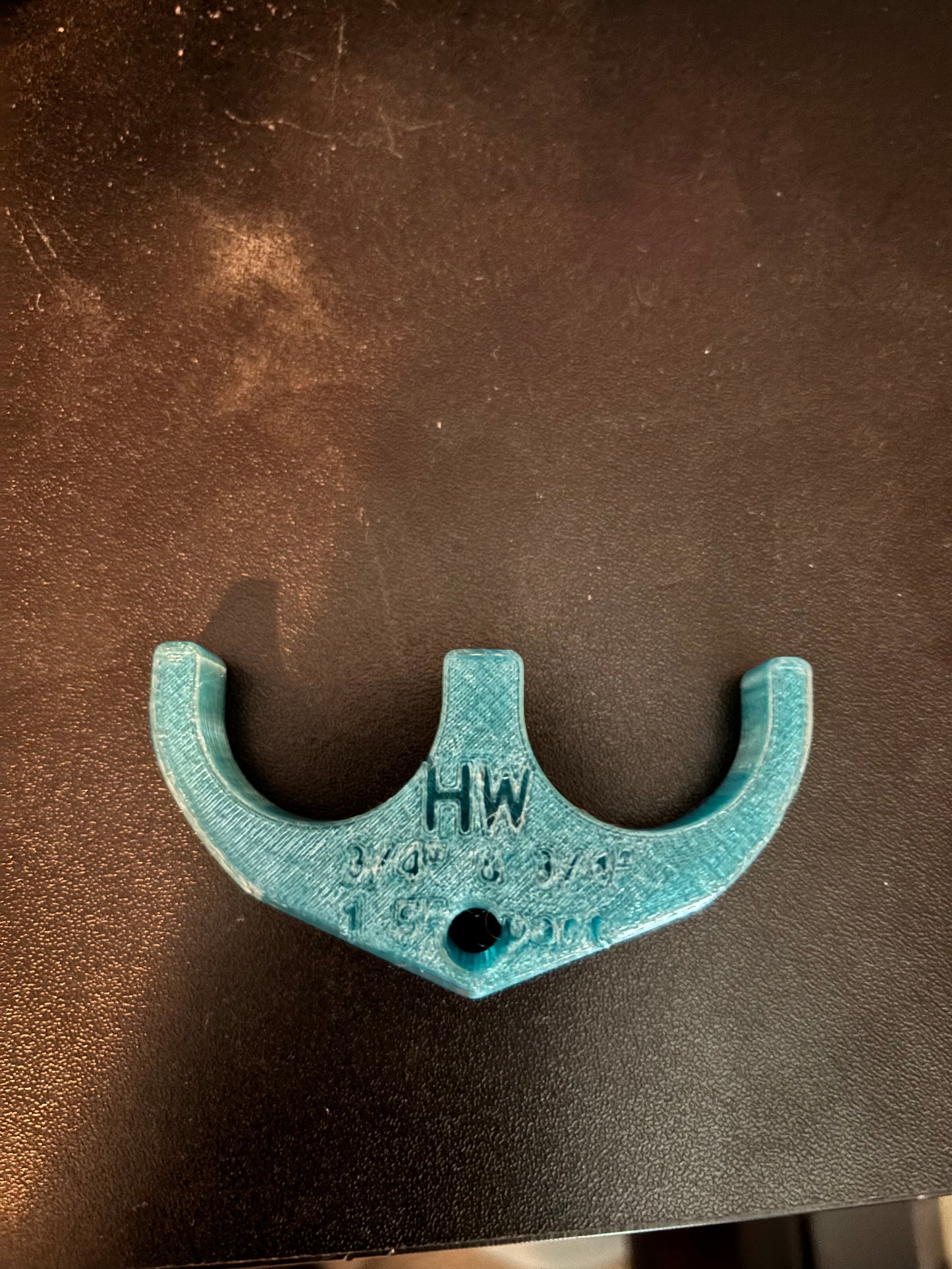 1" HW and 1" HW