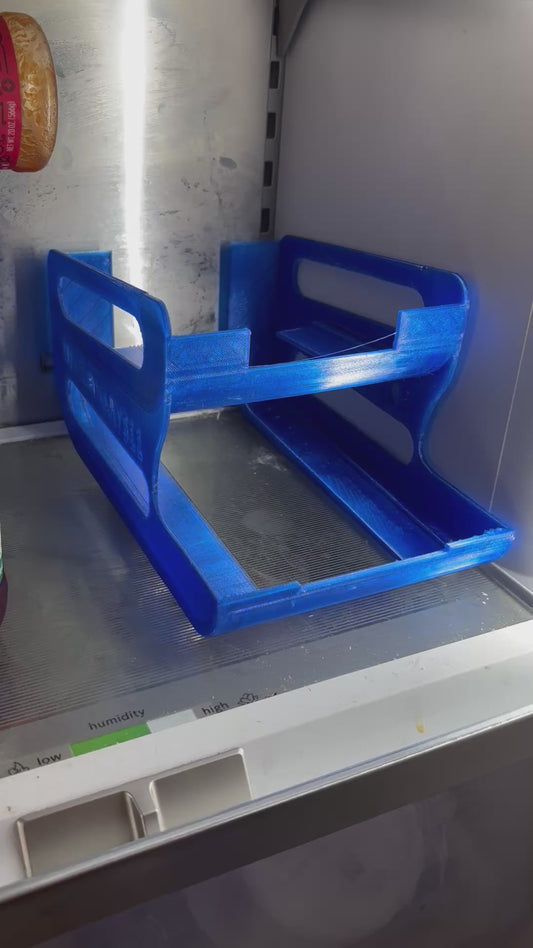 Fridge can tray
